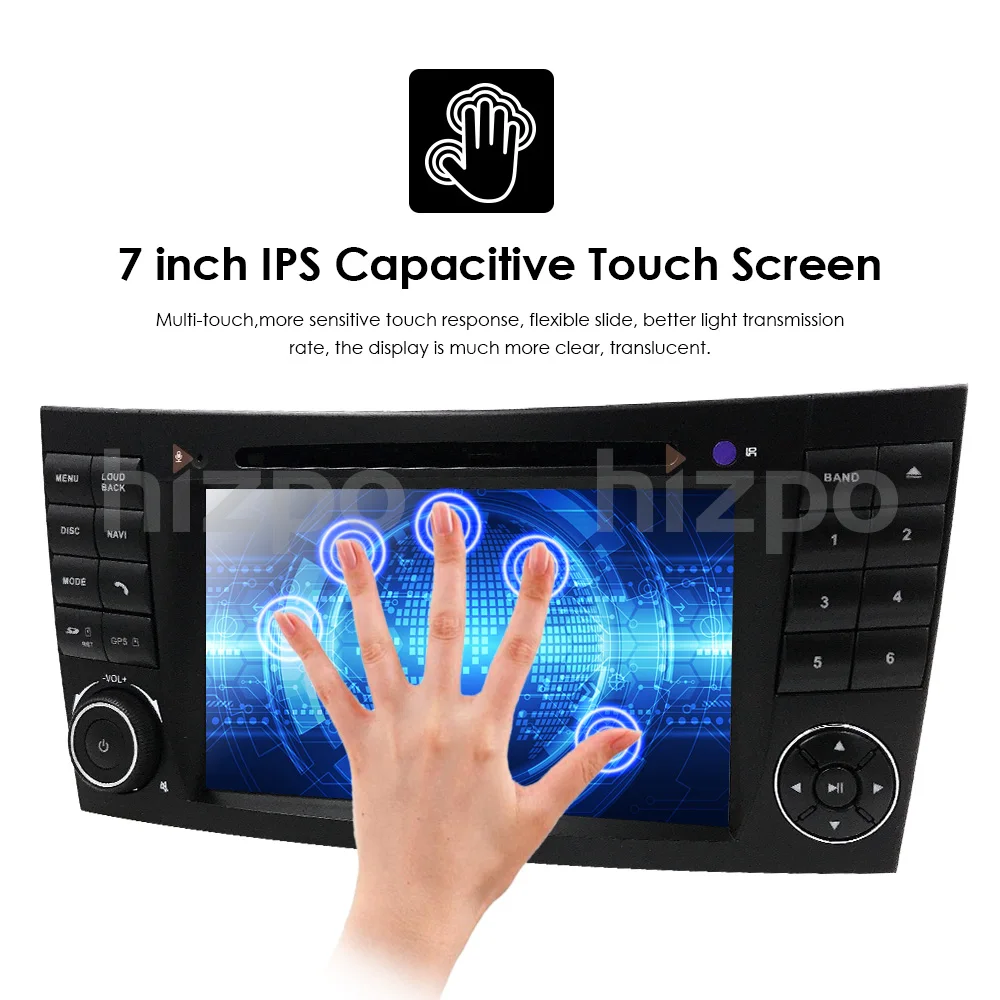 Excellent 2 din Android 8.1Car Radio CAR DVD Player For Mercedes W211 W219 W463 CLS350 CLS500 CLS55 E200 E220 E240 E270 E280 AudioStereo 14