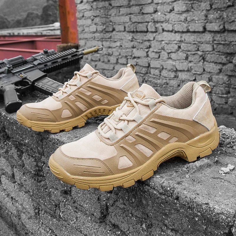 Winter Men's Leather Boots Outdoor Waterproof Tooling Shoes Winter Boots Men Increase Size 39-45 Snow Boots Hiking Shoes*B31007