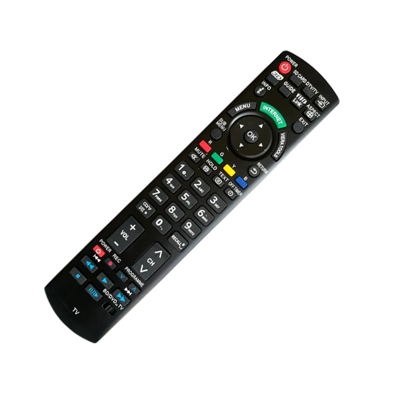 New Remote Control Fit For Panasonic TH-P58VT20A TH-P65VT20A TX-L42E6B TX-L42E6BK TX-L42E6E TX-L42E6EK TX-L39EW6K Smart LCD TV |