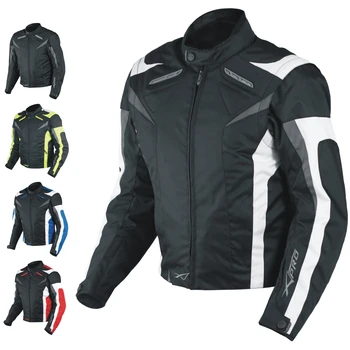 

Motorcycle Jacket EC Armored Textile Moto Racing Thermal Liner All sizes