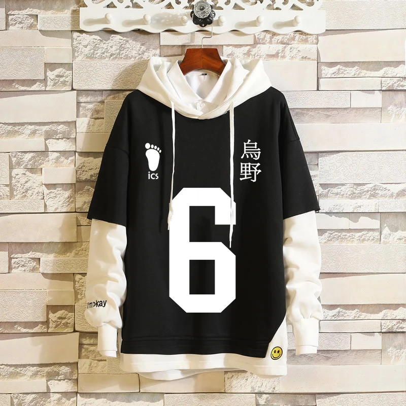 Haikyuu Cosplay Hoodies Karasuno Volleyball Club Costume Sweatshirt Adult Unisex Hooded Sweater Spring and Autumn0 (7)