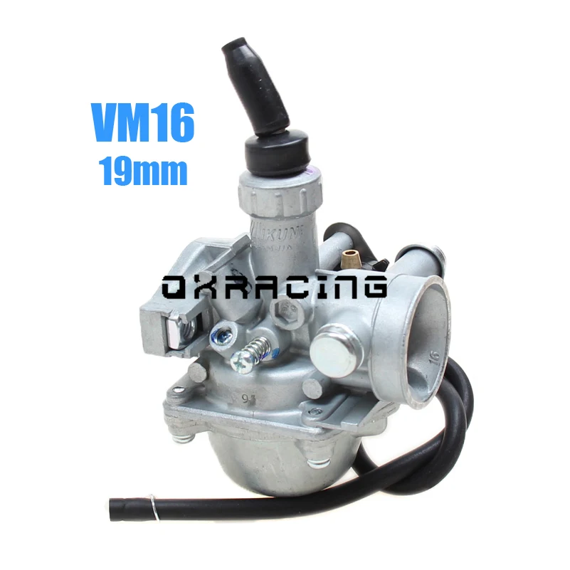 Карбюратор VM16 для мотоцикла PZ19 19 мм подходит mikuni 50cc 70 90 110cc | Автомобили и