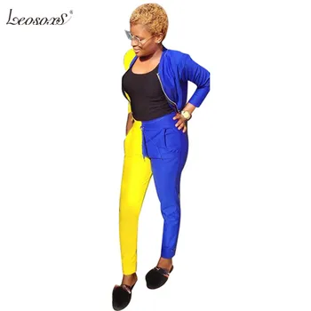 

Autumn Winter Sweat Suits Women Two Piece Sets Tracksuit Long Sleeve Zipper Jackets + Long Pants Jogger Set Ladies Leisure Suit