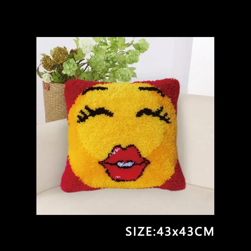 Розовый Knooppakket Klink Haak Kleed Bloemen защелка крюк сделай сам подарок набор для рукоделия вышивка крестом подушки фоамиран для цветочной вышивки - Цвет: Розовый
