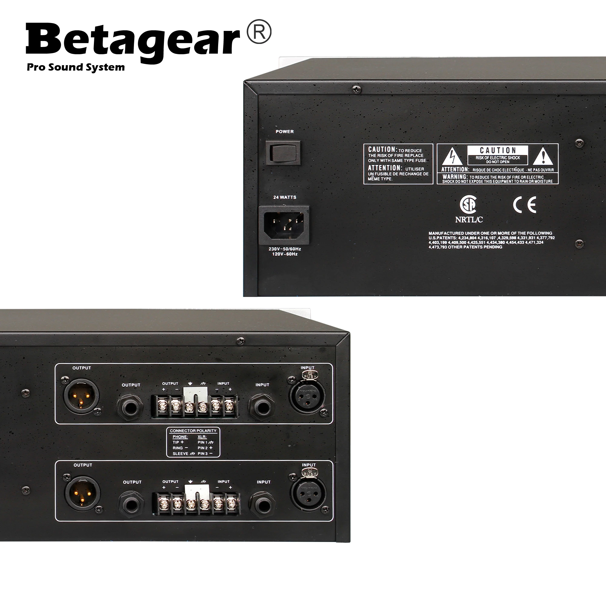 Betagear Professional stage audio equalizer eq2231