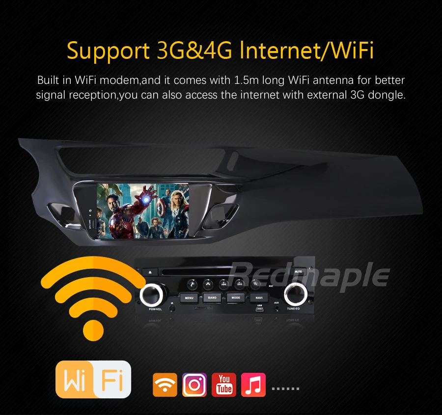 Clearance Android 9.0 Car Radio DVD Multimedia Player For Citroen C3 DS3 2010-2016 GPS Stereo Video WIFI Bluetooth Navigation HeadUnit 8