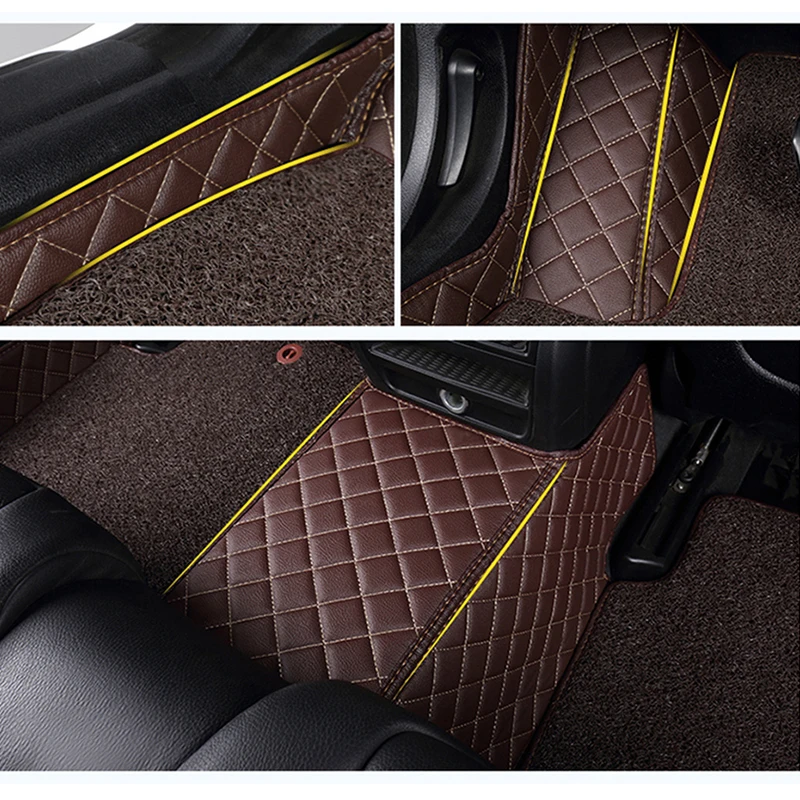 Пользовательские автомобильные коврики для Toyota Corolla Camry Rav4 Auris Prius Yalis Avensis Alphard 4Runner Hilux highlander sequoia коврик