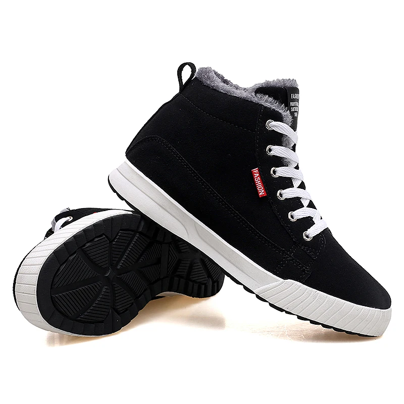 Winter couple shoes high top warm fashionable board shoes men's and women's casual shoes