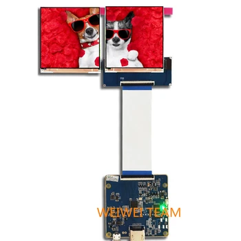 

Wisecoco 3.1 ''square LCD Display Dual 720X720 high resolution Screen to Mipi Driver Board LT031MDZ4000 for Raspberry pi