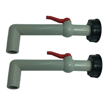 

Set of 2, IBC 1000L Tank Adapter S60x6 Coarse Thread Cover Replacement Lengthened