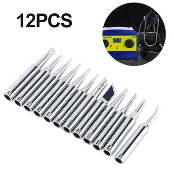 

Rework Station Soldering tips Tool Assembly Parts 12pcs 900M-T T Series