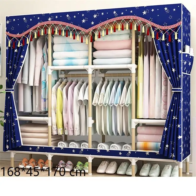 MODEL C Ropero Ropa Armario Armazenamento Moveis Para Casa Meuble De Range Mueble шкаф Guarda Roupa гардероб - Цвет: MODEL C