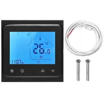 

LCD 16A Electric Floor Heating Temperature Controller Thermostat Programmable Heating System Thermoregulator Instruments Tools