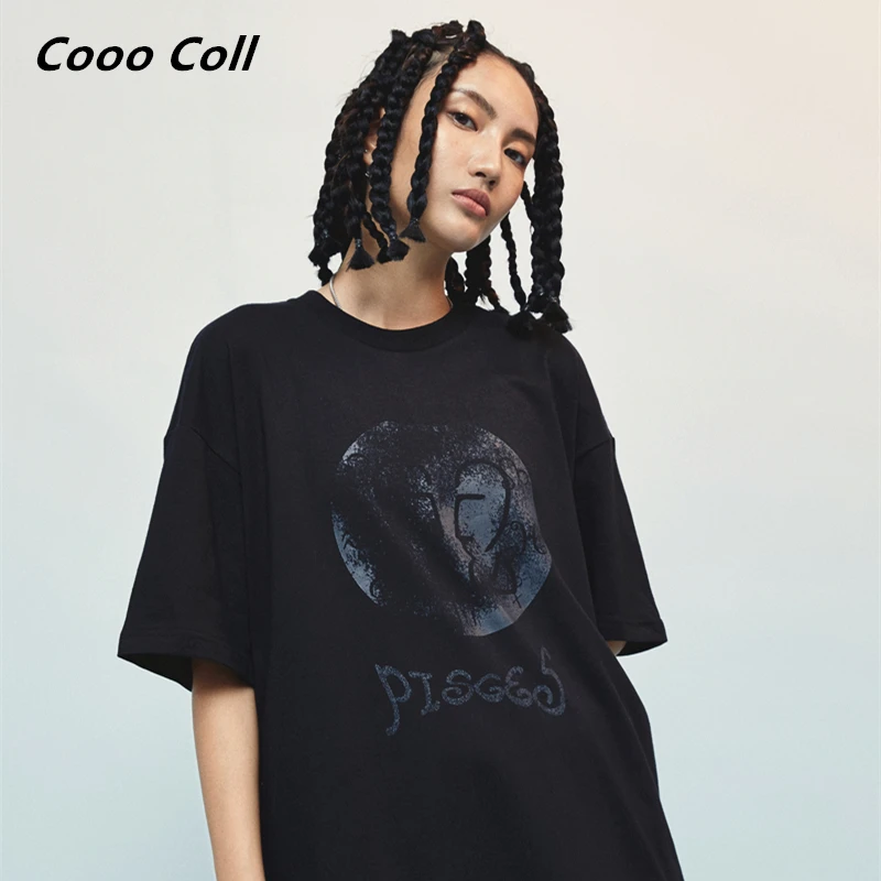 CoooColl футболка Swag Новая мода хип-хоп Повседневная Уличная летняя с мультяшным