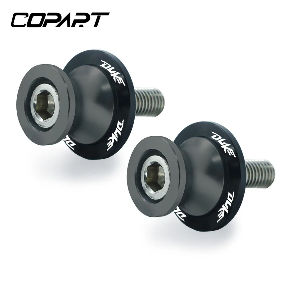 Для KTM Duke 125 250 200 390 690 990 2013- 2 шт. M10 мотоциклетные качели armslider катушки ЧПУ поворотный рычаг стенд винт