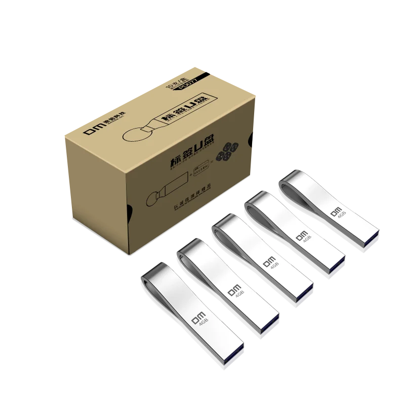 Pen Drive dm Usb Metal 4gb Pd136 à Prova d Água Flash Drive Usb 10 Drive Pen drive USB - Imagem 2