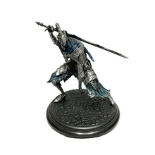  Gecco Dark Souls Black Faraam Knight Figure Sculpt Artorias The Abysswalker Action Figure Crystal Lizard Bonfire LIT Light-up To 