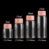 5pcs Dia 27mm 8ml/15ml/20ml/25ml Glass Bottles Glass Jars with Pink Plastic Lids Spice Jars Glass vessels Message Bottles 1