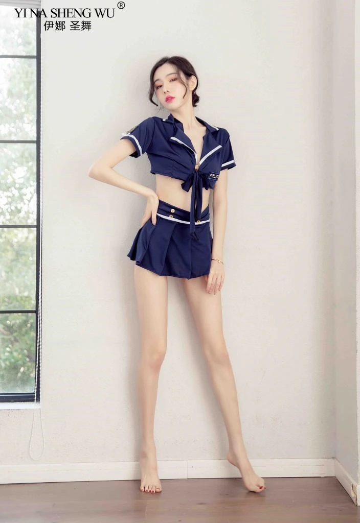 YI NA SHENG WU Cosplay Women Sexy Lingerie Sailor Ds Stage Costumes Low Waist Student Stewardess Uniforms Outfit -Zentai shop online H000bbfb2c7134b4c981e72b47f2c35c7Q.jpg