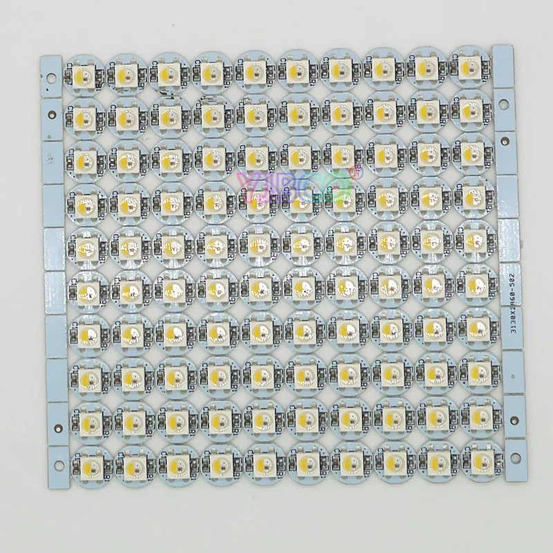 100 шт. SK6812 IC встроенные 5050 SMD RGB DC5V светодиодная плата радиатор RGBW/RGBWW светодиодные