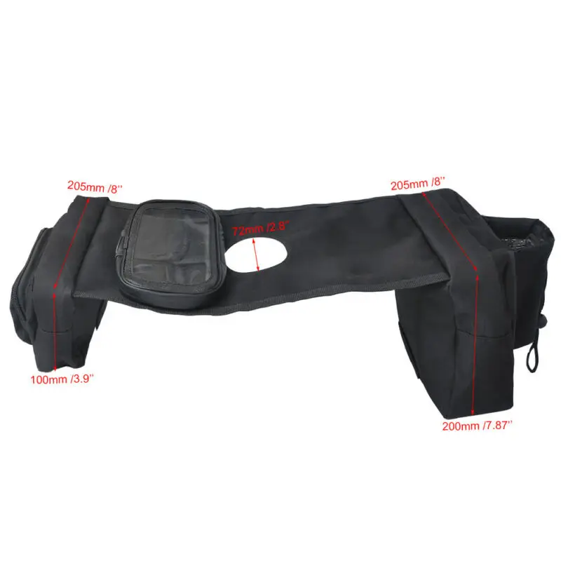 25,5*23,5*3 см топливный бак для мотоцикла сумка для Honda rubicon для Polaris 570 аксессуары для украшения мотоцикла сумка без ручки