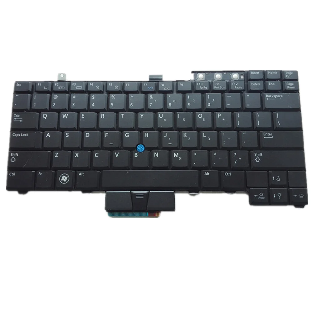 Клавиатура для ноутбука DELL Latitude E6500 E6510 E6520 E6530 E6540 США версия цвета черный