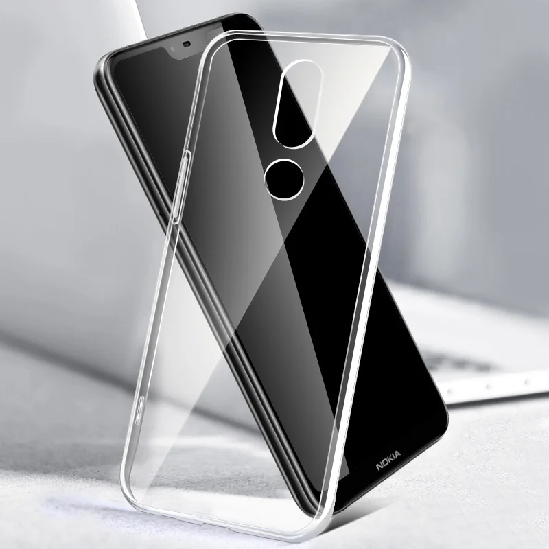 Мягкие силиконовые чехлы из ТПУ для Nokia 7 1 2018 5 84 дюйма ультратонкая прозрачная