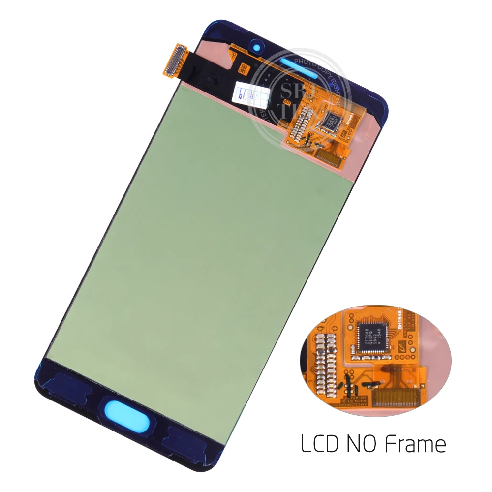 Гарантия AMOLED/TFT lcd для SAMSUNG Galaxy A5 lcd дисплей A510 A510F A510M SM-A510F сенсорный экран дигитайзер lcd Замена