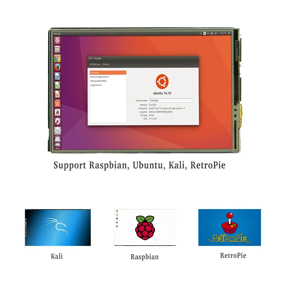 tft display unbuntu in stock