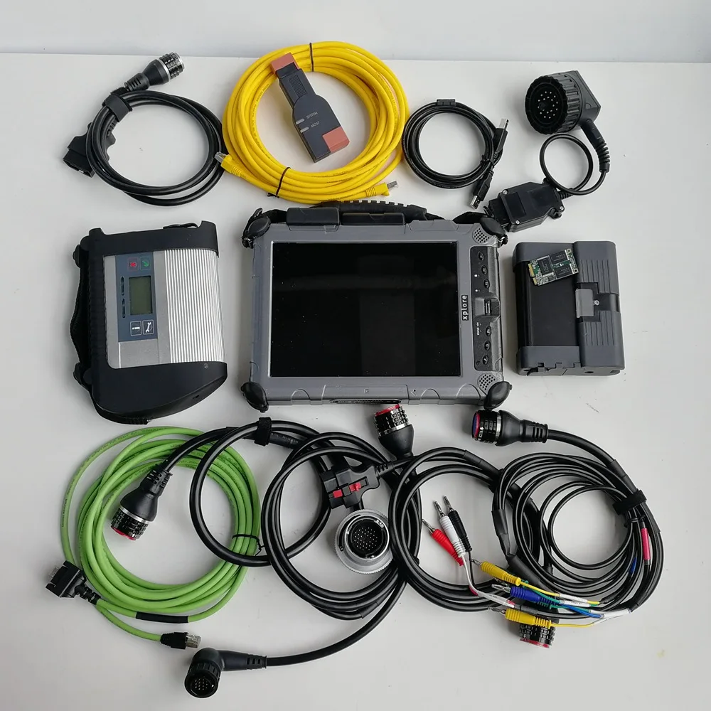 Авто диагностический инструмент MB Star C4 Compact 4 + Icom A2 B C 1 ТБ Мини SSD V12/2020 программное