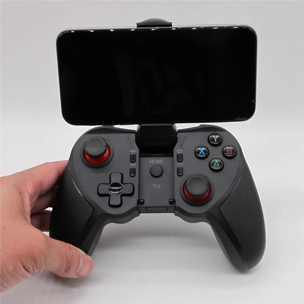 Беспроводной Bluetooth геймпад игровой контроллер для Android IOS PUBG игровой джойстик пульт дистанционного управления с держателем мобильного телефона