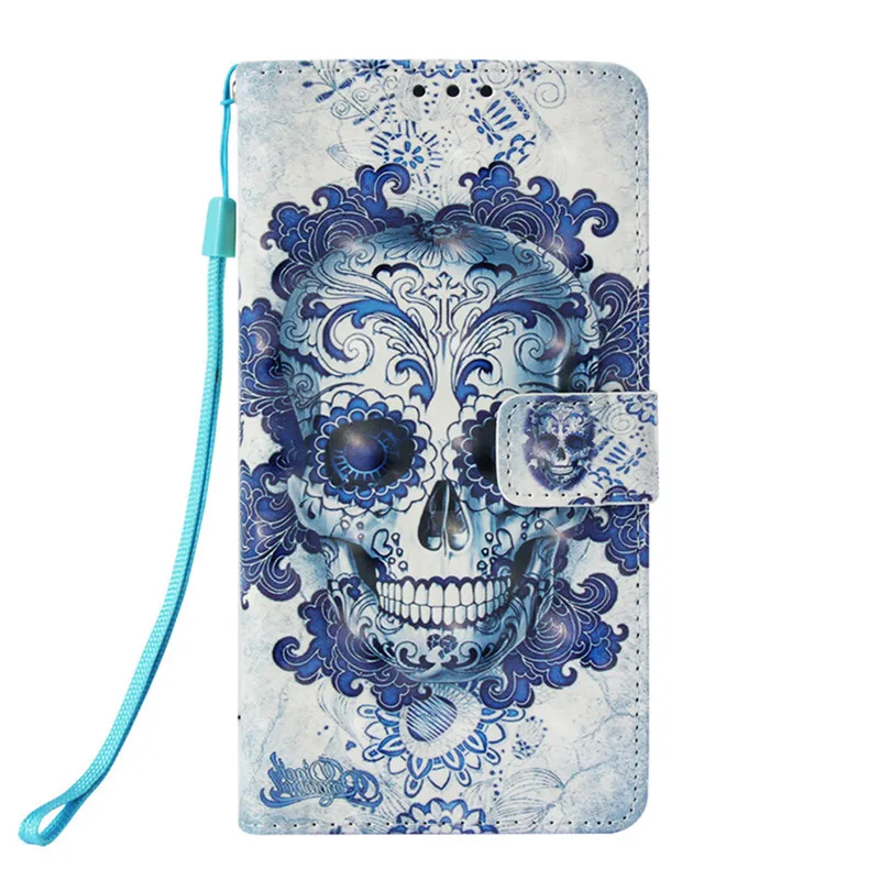 Cloud Ghost Head Роскошный флип-чехол для Motorola Moto G6 G5S Plus E4 Z2 Z4 Play C E5 Plus G2 кожаный силиконовый чехол-Кошелек Фирменная Новинка DP03E - Цвет: Cloud Ghost Head