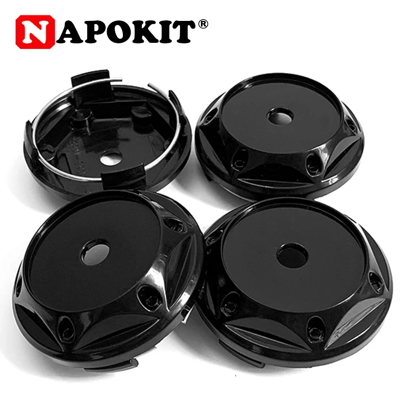 4Pcs 68 Millimetri In Bianco No Logo Auto Del Centro Di Rotella Hub Caps Per Vossen Lavoro Emozione Enkei Oz Racing Wheel Cerchi Fit 45 Millimetri Pia