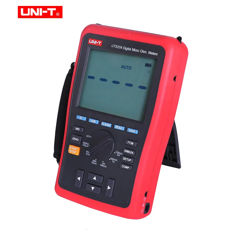 UNI-T UT620A 60000 отсчетов цифровой микро Омметр Измеритель сопротивления 6,0000 K Ом с высоким/низким предельным сигналом с подсветкой