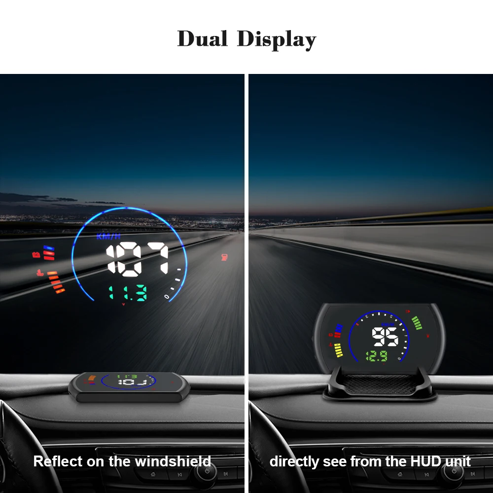 5.8 OBD2 ڵ HUD   ÷,  ũ ڵ  º ǻ OBDII   Һ ڵ HUD ÷