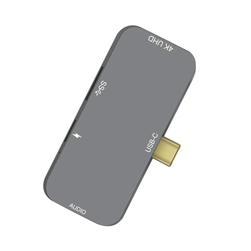 Горячий-мини usb-хаб для IPad Pro-4 в 1 USB C концентратор с PD зарядки, 3,5 мм разъем для наушников, 4K HDMI, USB 3,0 для MacBook Pro 20