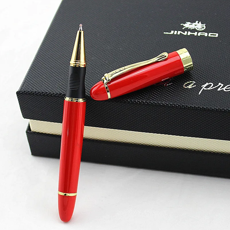 Высокое качество ручка роллер металлический золотой клип Роскошные ручки Jinhao 450 Caneta канцелярские офисные школьные принадлежности A6293