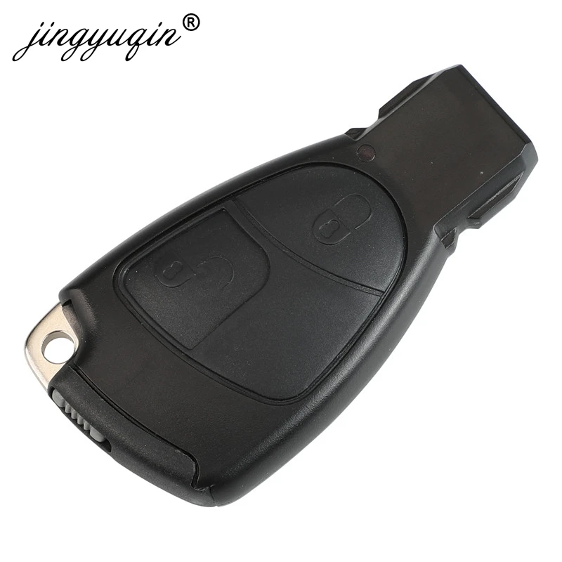 JINGYUQIN 433MHZ 2/3 BUTTONS NEC REMOTE KEY FOB FOR MERCEDES BENZ B C E ML S CLK CL 3B 3BT COMPLTE CONTROL KEY 1996-2005