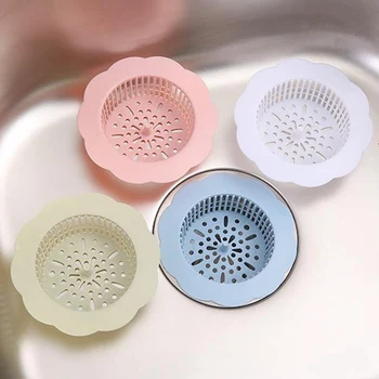 

Flower-shaped Drainage Filter Efficient Kitchen Sink Anti-blocking Garbage Isolation Kitchen Bathroom Hair Catcher Tools