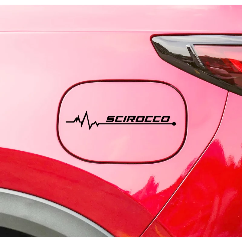 1 шт. стиль крышки топливного бака автомобиля lahua стикер гоночный для Volkswagen Scirocco MK6 Polo Tiguan VW автомобиль Стайлинг