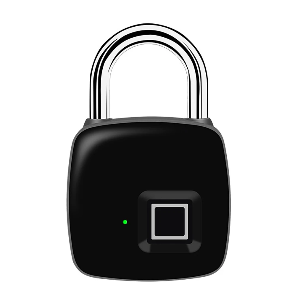 

Drop Ship Smart Keyless Fingerprint Lock USB Charge IP65 Waterproof Anti-theft Padlock