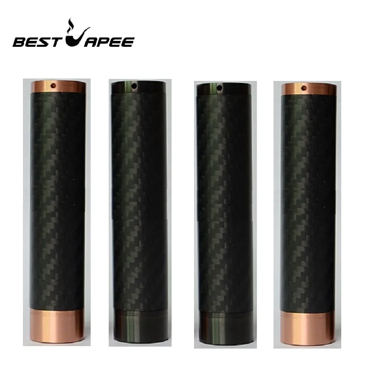 

Electronic Cigarette Mechanical Mod Battery Body Vape Box R 24mm fit Rechargeable 18650 Battery 510 thread RDA Mech Mod Vape kit