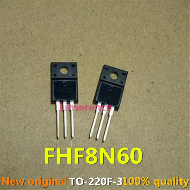 

5PCS FHF8N60 8A/600V TO-220F N channel field-effect transistor