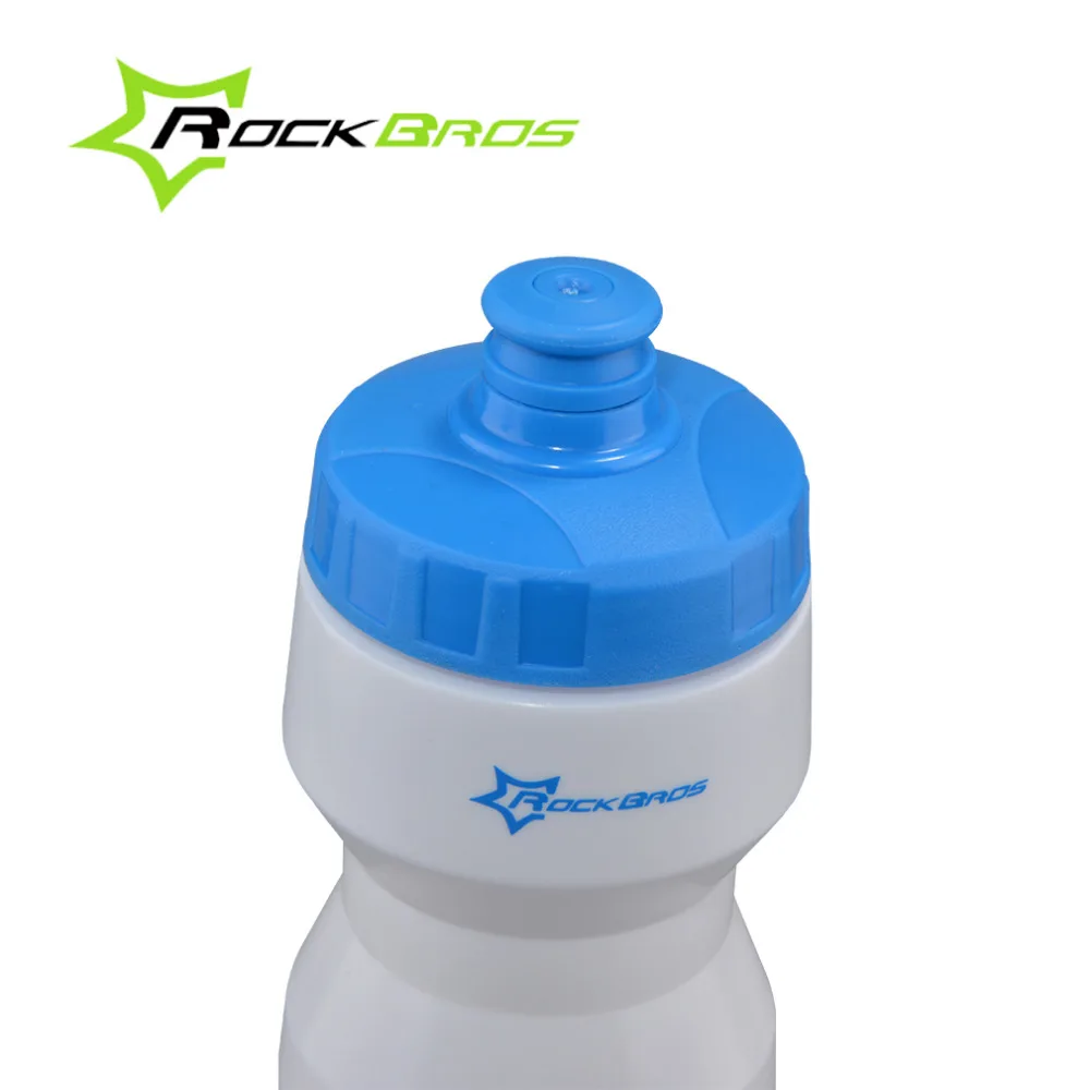 ROCKBROS MTB велосипедная бутылка для воды 0.75л пластиковая велосипедная бутылка 5 цветов для активного отдыха, езды на велосипеде, спортивных велосипедных аксессуаров