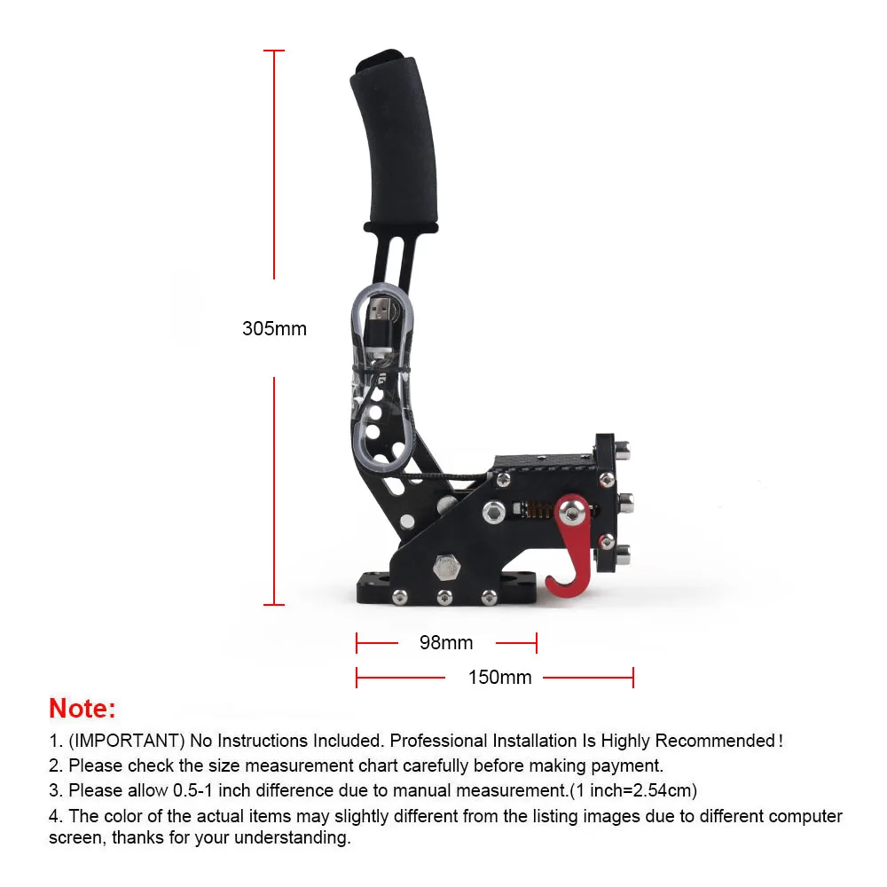 14 Bit Usb Handbrake Sim For Racing Games G25/27/29 T300 T500 Fanatec Osw Dirt Rally