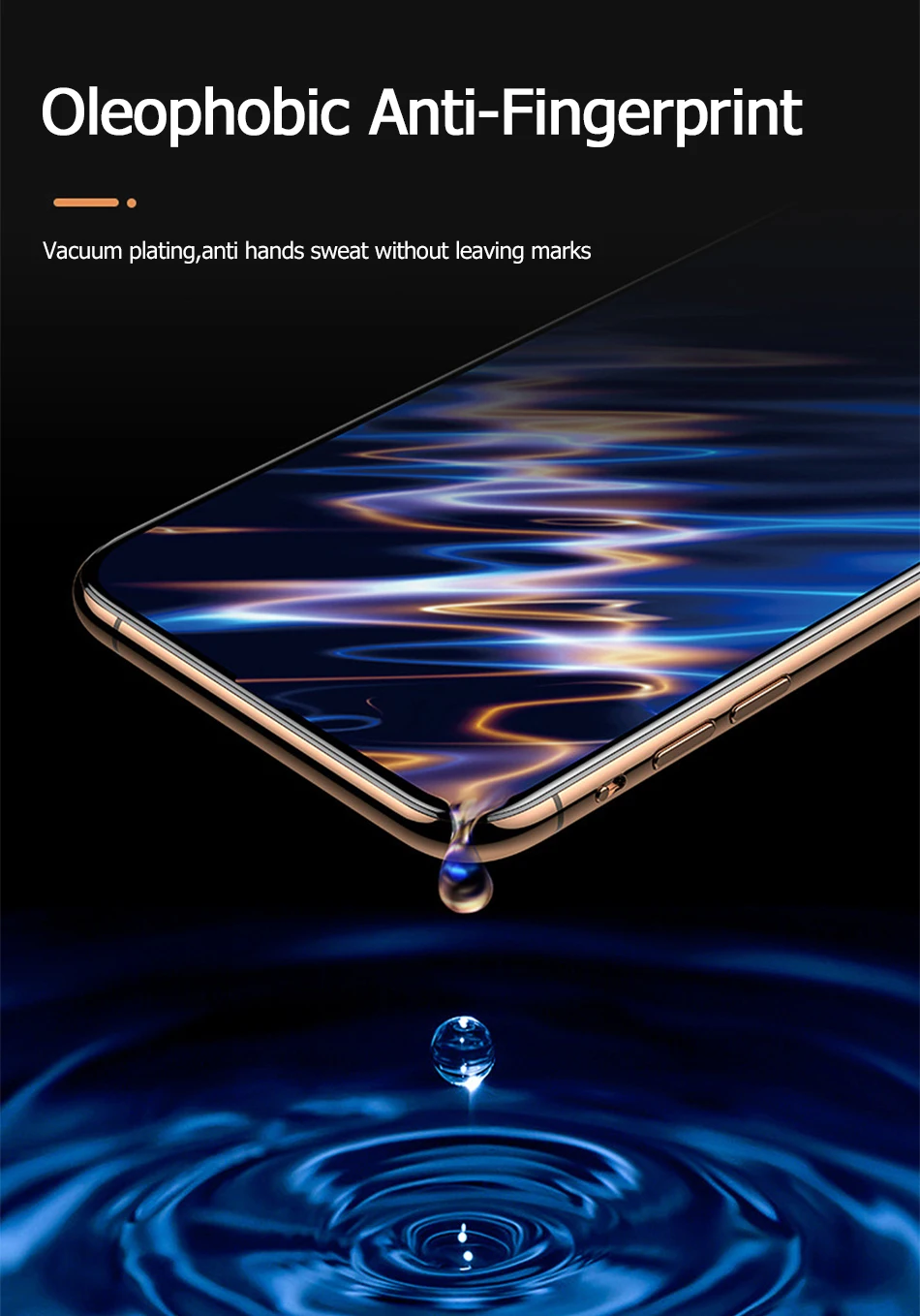 Benks 2PC VPRO Tempered Glass AGC For iphone 11 Pro X XS Max XR Screen Protector 3D Full Screen Curve Edge Protective Front Film (6)