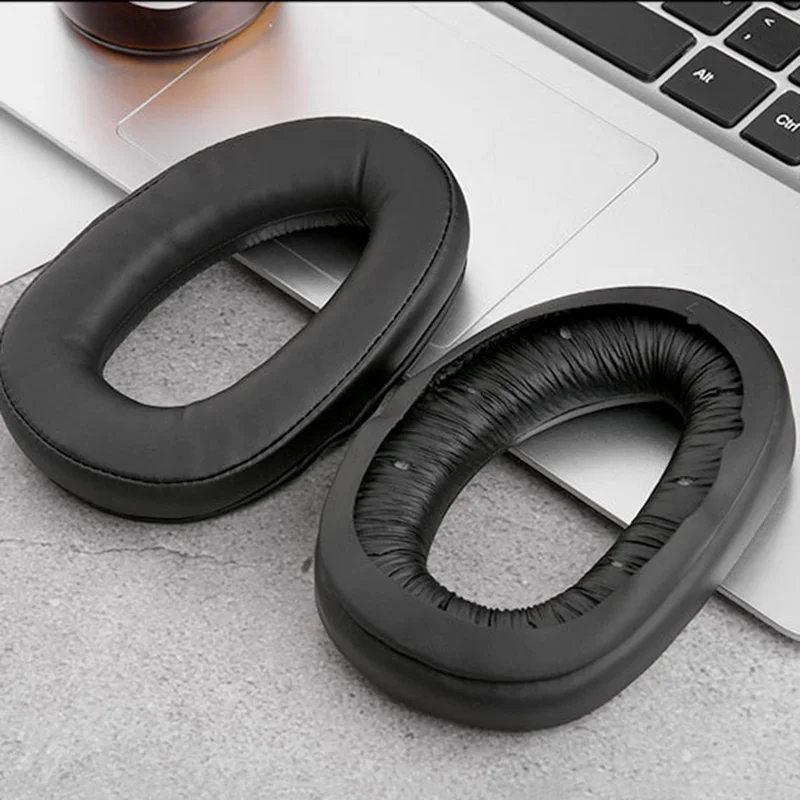 Protein Leather Ear Pads Cushions for Sennheiser GSP300 GSP 301 302 303 350 Headphone Earpad Ear Cushions Earmuffs Caps Covers