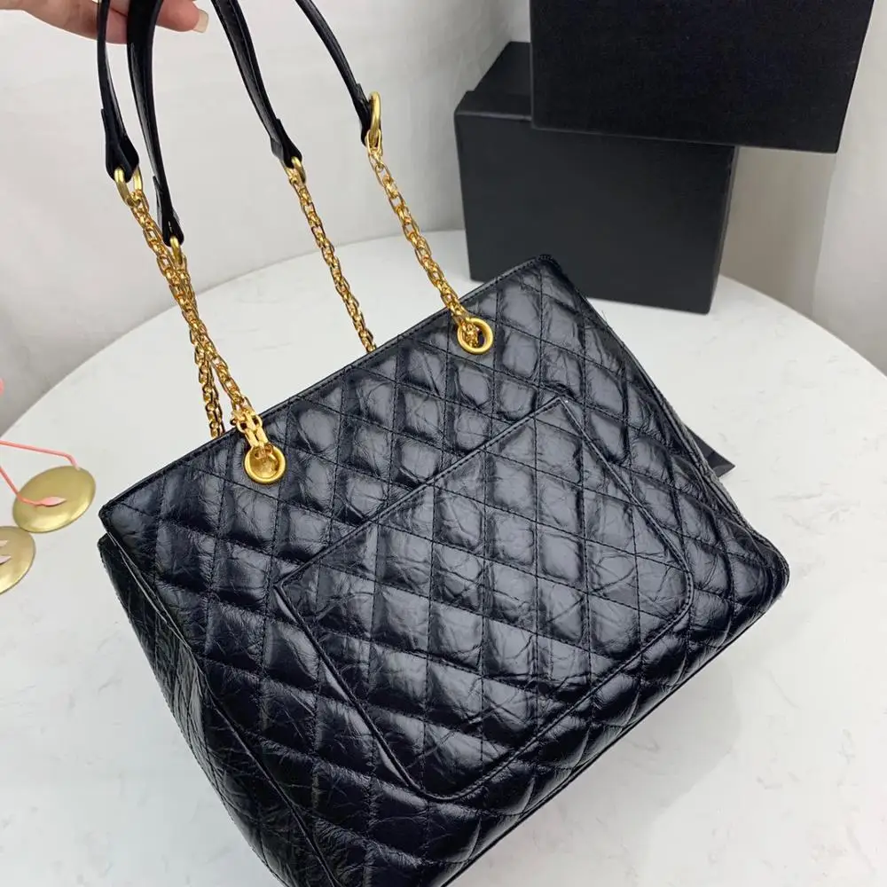 

free shipping 2020 the new style fashion and lady genuine cow leather women one shoulder bag crossbody bag 30cm shopping bag