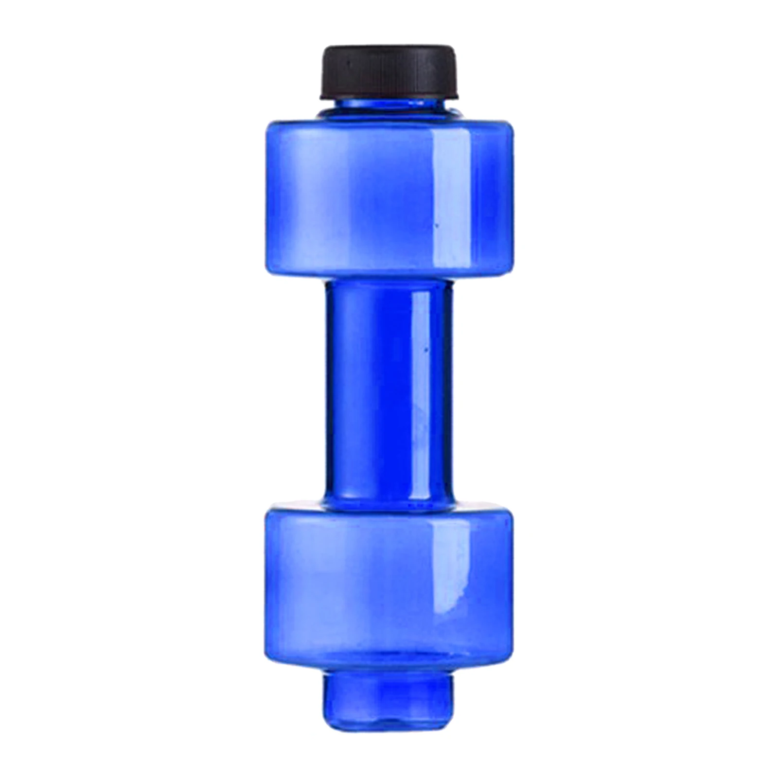 Portable Plastic Water Bottle Dumbbell Kettle for Fitness Outdoor Camping
