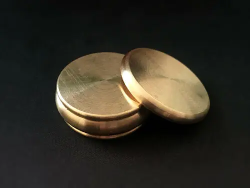 Buddha Boston Box(Half Dollar,Brass) Coin Magic Tricks Illusions Close up Magic Coin Penetrate Vanish Gimmick Magician Toys Fun